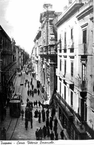 Vecchia Trapani 113 - Trapani - Cartolina - Corso Vittorio Emanuele.jpg